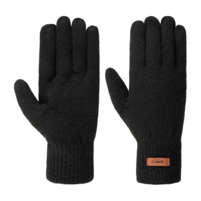 BARTS  Haakon Glove - Gants Homme, Noir (Schwarz) - Taille Unique (Taille fabricant: One Size)