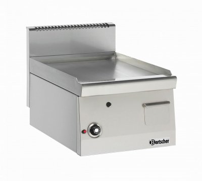 BARTSCHER  Plaque grillade lisse a gaz
