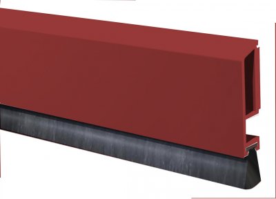 Bas de porte adh&eacute;sif l'ideal bois fonc&eacute; 100 cm ELLEN