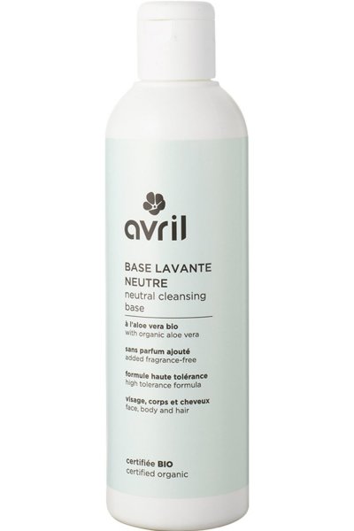 AVRIL Base lavante neutre certifi&eacute;e BIO,  (240 ml)