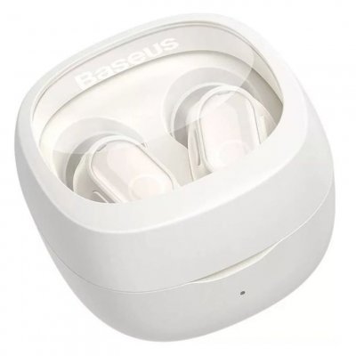 BASEUS  Bowie WM02 Casque True Wireless Stereo (TWS) Ecouteurs Appels/Musique Bluetooth Blanc