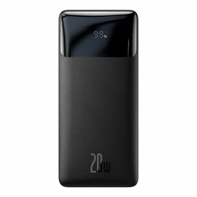 BASEUS  Power Bank Bipow With Digital Display, Fast Charge, C+u+u (wit