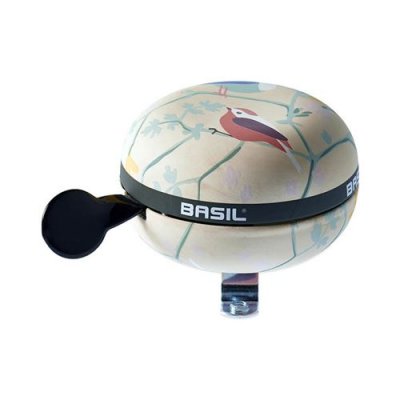 BASIL  big bell wanderlust, ding dong bike bell, 80mm , ivory