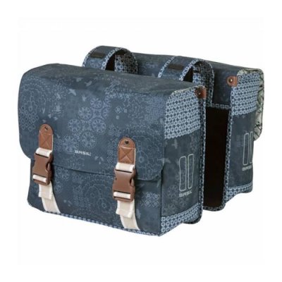 BASIL  Boheme Doppia Borsa Unisex Adulto, Blu, Taglia Unica