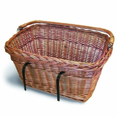 BASIL  panier &agrave; v&eacute;lo Davosavant/arri&egrave;re 29 litres marron