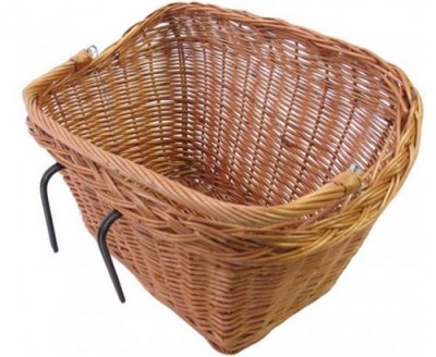 BASIL  panier de v&eacute;lo Dublinavant/arri&egrave;re 41 litres marron