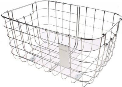 BASIL  Robin Cestino per Bicicletta. Unisex Adulto, Argento, 10 kg