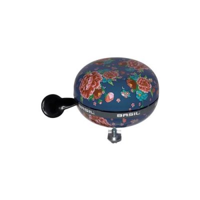 BASIL  V&eacute;lo Bell flower Ding Dong 50424 80mm Bleu