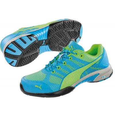 PUMA Baskets de s&eacute;curit&eacute; femme S1P HRO SRC Celerity Knit Blue  bleues