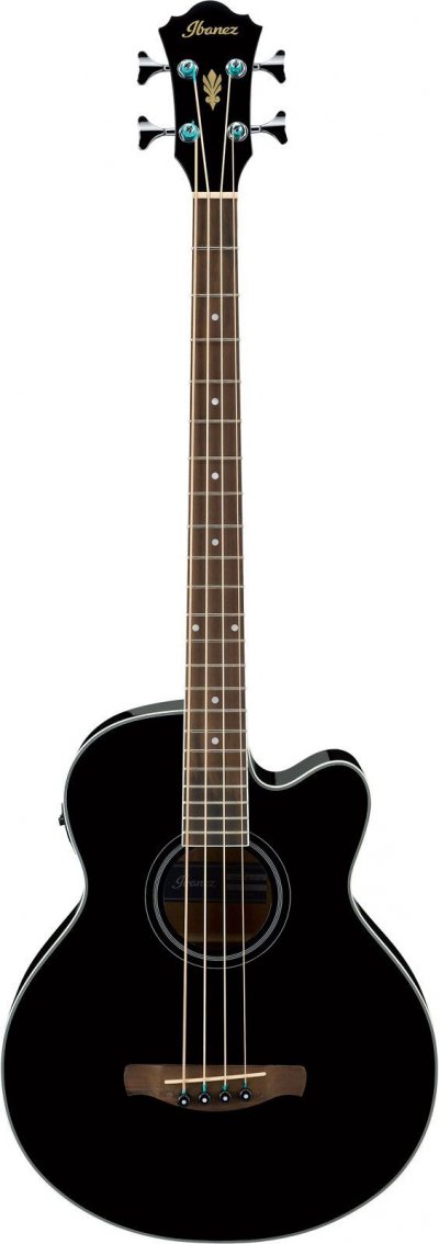 IBANEZ Basse &eacute;lectro acoustique  aeb8e-bk - noire