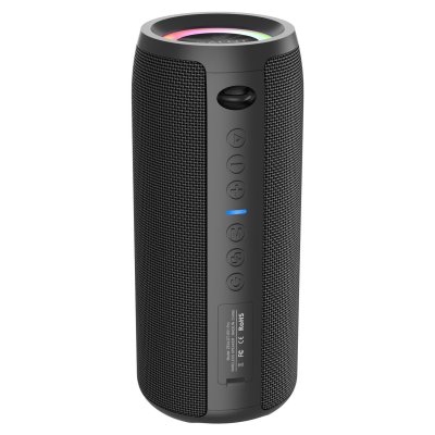 YONIS Basses Puissantes - Enceinte sans fil Bluetooth autonomie 3 h - Noir