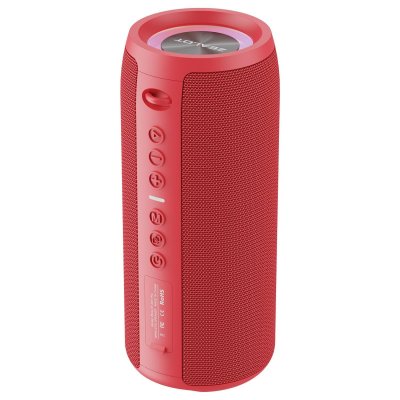 YONIS Basses Puissantes - Enceinte sans fil Bluetooth autonomie 3 h - Rouge