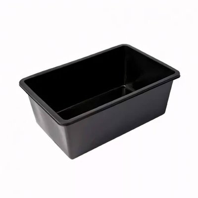 UBBINK Bassin pr&eacute;form&eacute;  Quadra inox L.0.82 x l.1.2 m x P.2 cm