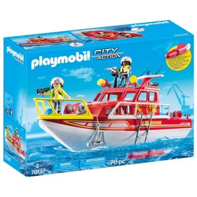 Bateau De Sauvetage Et Pompiers - N/A