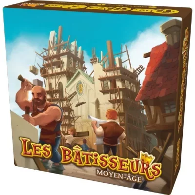 ASMODEE B&acirc;tisseurs (Les) : Moyen &acirc;ge -  - Jeu dambiance -D&egrave;s 10 ans