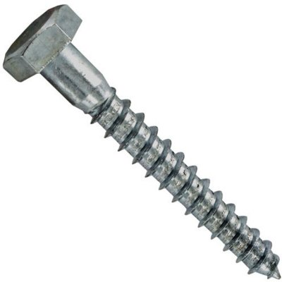 VYNEX Bativis - Tirefond 6 x 40 mm - acier zingu&eacute; - lot de 70