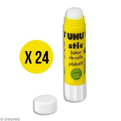 UHU B&acirc;ton De Colle  8.2 G - 24 Unit&eacute;s