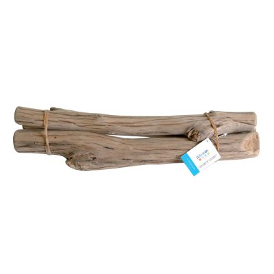 ARTEMIO Baton en bois flott&eacute; pour deco 37 cm - 3 pcs -  - couleur variant