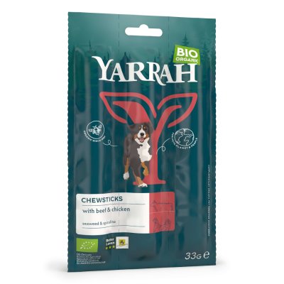YARRAH B&acirc;tonnets &agrave; m&acirc;cher  Bio - lot % : 27 x 11 g