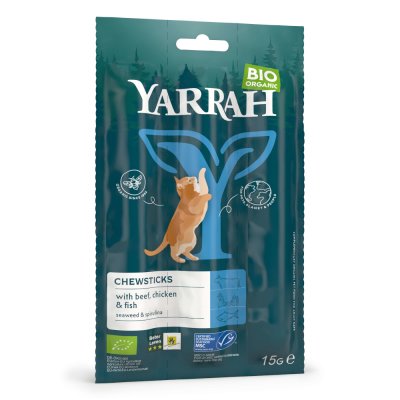 YARRAH B&acirc;tonnets &agrave; m&acirc;cher  Bio Natures Finest - 9 x 5 g
