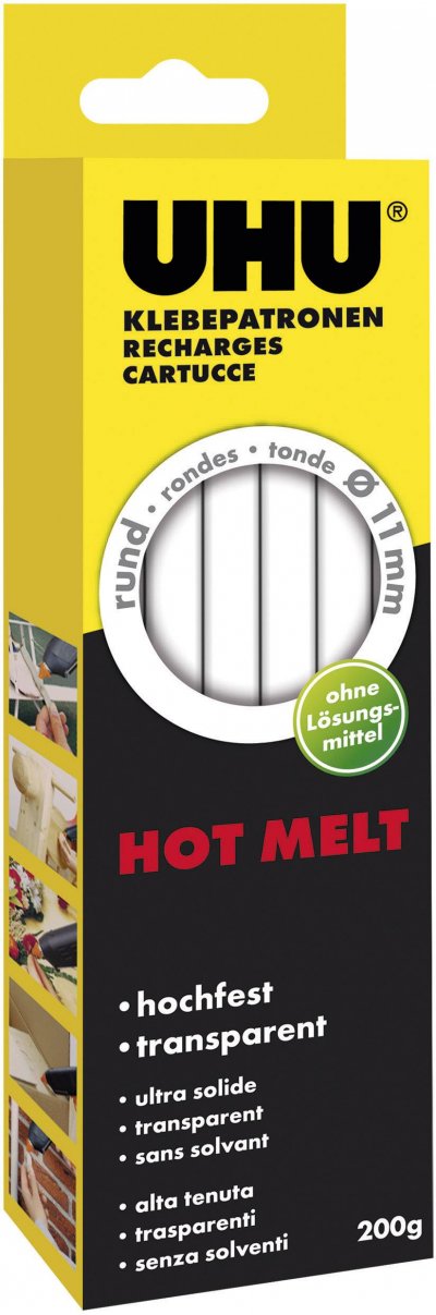 UHU Batons de colle  47865 11 mm 200 mm transparent 11 pc(s)