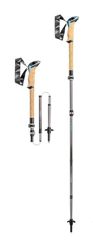 LEKI Batons de randonnee  cressida fx carbon femme 100 120cm
