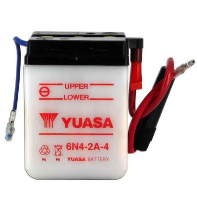 Batterie 6N4-2A-4 Conventionnelle Avec Entretien - Livr&eacute;e Sans Acide