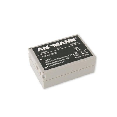 ANSMANN Batterie A-Can NB-7L pour Canon G10 , G11ou G12