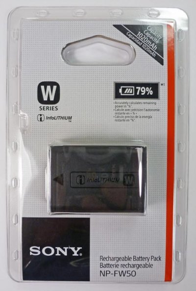 SONY Batterie appareil photo  NPFW50