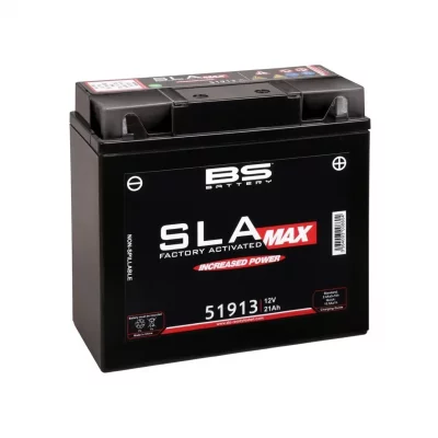 BS BATTERY Batterie  51913 SLA MAX 12V 22Ah activ&eacute;e usine