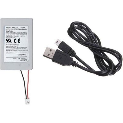 STRA&SZLIG;E GAME Batterie + c&acirc;ble Manette Sony Dualshock 3 PS3 Playstation 3 LIP1359 3.7V Li-ion -