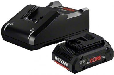 BOSCH Batterie + chargeur  Professional Starter pack Procore 18V - 4Ah