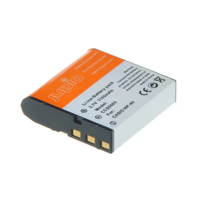JUPIO Batterie compatible avec CASIO NP-40 