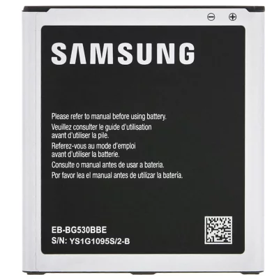 SAMSUNG Batterie d'Origine compatible  Galaxy Grand Prime - 2600mAh - EB-BG530BBE