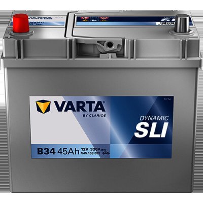 VARTA Batterie de d&eacute;marrage  Blue Dynamic B24RS B34 12V 45Ah / 330A