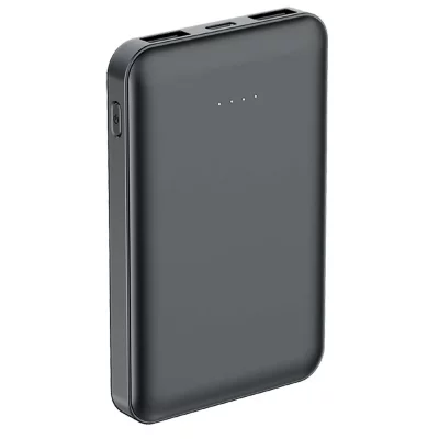 BIGBEN CONNECTED Batterie de secours USB A+C 5000 mAh FastCharge Noir Bigben