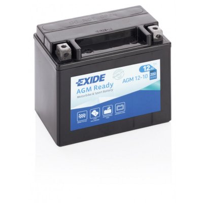 EXIDE Batterie  MOTO AGM12-10 12 V 10 AH 150 AMPS EN