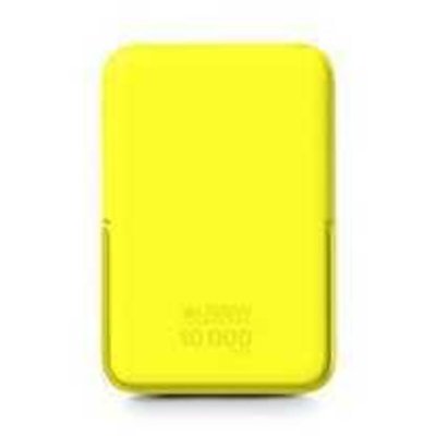 URBAN FACTORY Batterie externe  Powerbank 10000 mAh Jaune N&eacute;on
