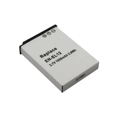  Batterie Li-ion 3,7V pour Appareil Photo Nikon CoolPix 1050mAh Blanc