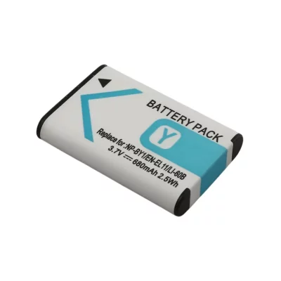 AVIZAR Batterie Li-ion 3,7V pour Appareil Photo Nikon Coolpix S560 680mAh Blanc