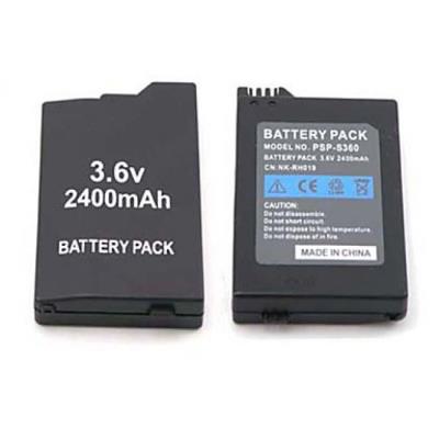 LOOKSHOP Batterie Logitech PSP 2000/3000 2400mAh pour Sony PSP