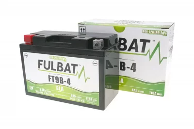 FULBAT Batterie moto  FT9B-4 / FT9B-BS - gel - 12V - 8.4Ah