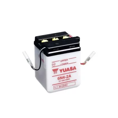 YUASA Batterie moto  6N4-2A 6V 4.2AH