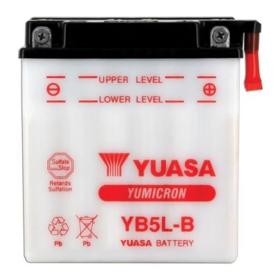YUASA Batterie moto  YB5L-B 12V 5.3AH 60A