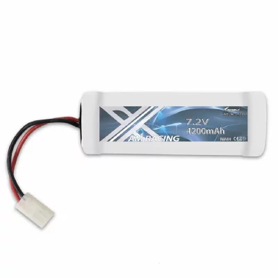 AMEWI Batterie NIMH AM-X Racing Haute Capacit&eacute; 4200 mAh 7.2 V Tamiya Plug