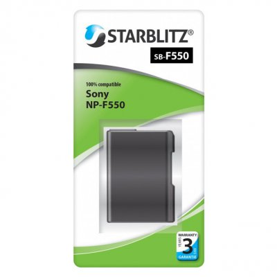 STARBLITZ Batterie Photo  Batterie Compatible Sony Np-f530/550/570