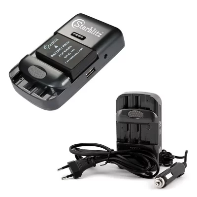 STARBLITZ Batterie Photo  Chargeur Batterie Universel Sch-20