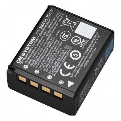 OM SYSTEM Batterie pour appareil photo Pen  BLS-7 Li-ion Noir