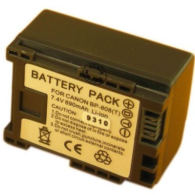 OTECH Batterie pour CANON BP-808 - Garantie 1 an