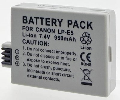 CANON Batterie pour  EOS 450D - Otech